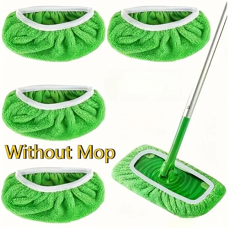 Reusable Wet & Dry Mop Replacement Pads gray 2pcs