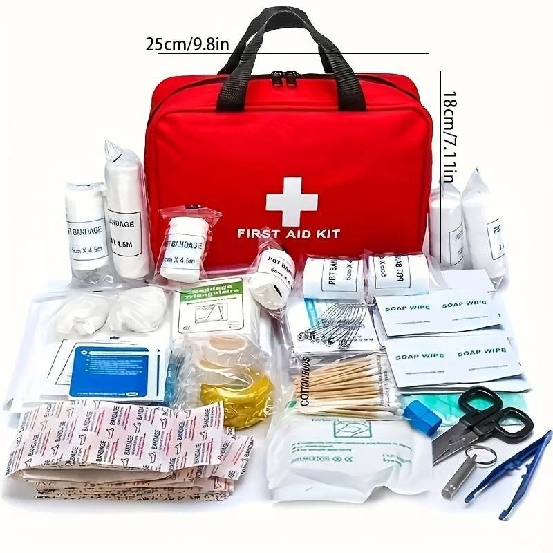 Multi Purpose Portable Emergency First Aid Kit Tactical & Outdoor Ready upgraded Model