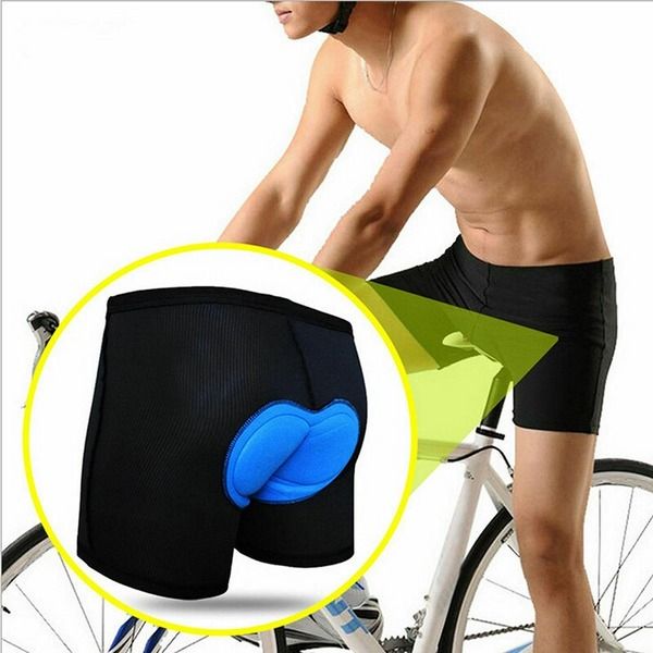 Cycling Shorts For Men Women, Bicycle Bike Underwear Pants With Sponge Gel 3D Padded 3xl