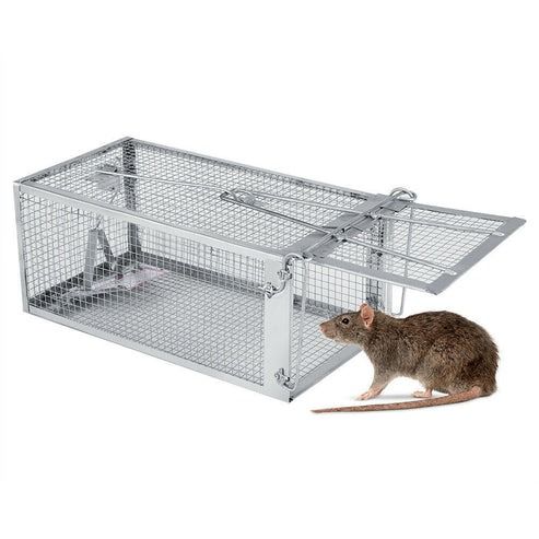 Live Catch Cage Mouse Trap Rat Trap Rodent Trap, Easy To Set Up And Reuse Humane Galvanized Steel Live Catch Cage Mouse Trap Rat Trap Rodent Trap, Easy To Set Up And Reuse Humane Galvanized Steel