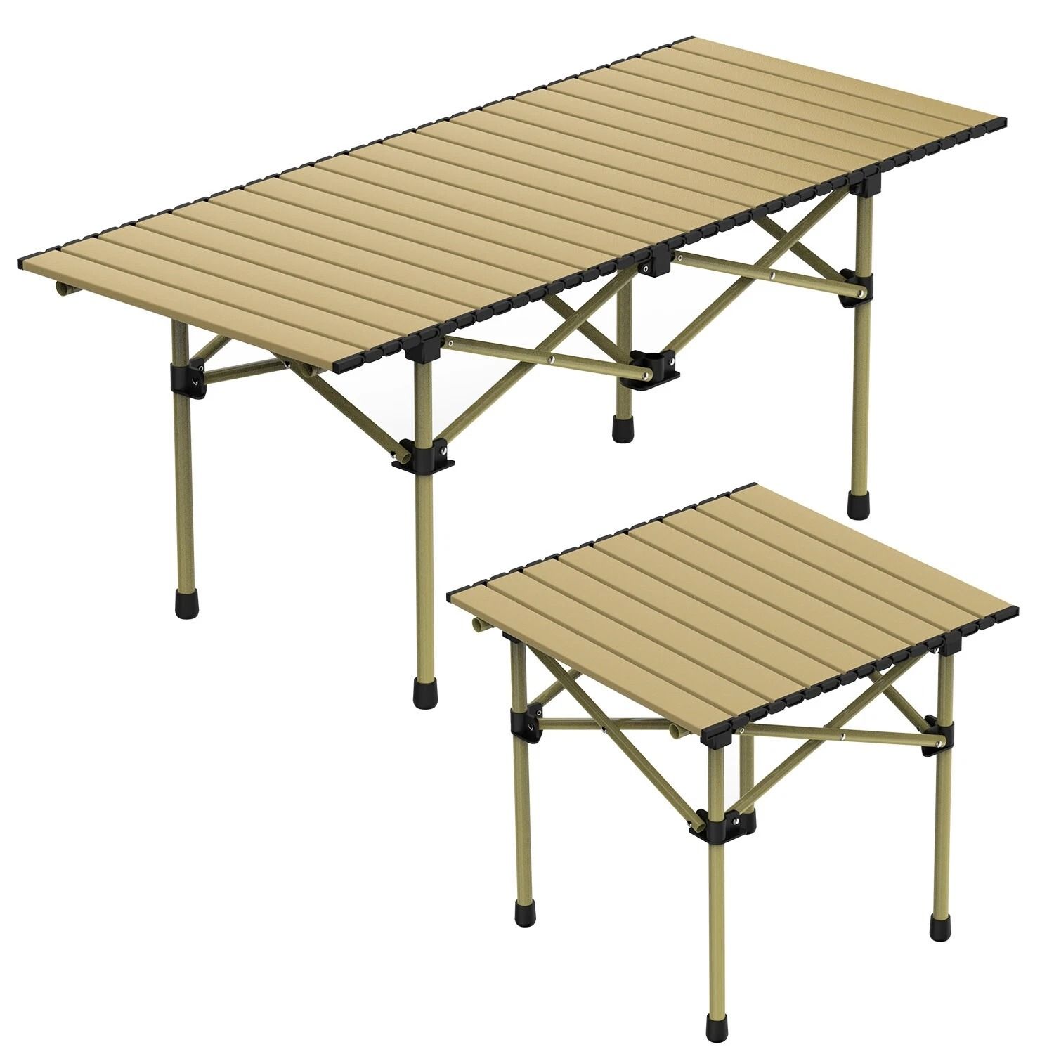 Carbon Steel Camping Table, Portable BBQ Desk For Picnic, Hiking, And Camping, Foldable, Sturdy Table For Outdoor Dining small