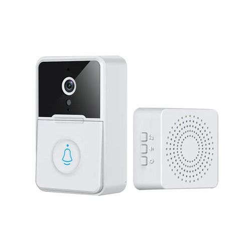 WiFi Doorbell Intercom Video Camera, Wireless Security Smart Door Ring Bell Chime With Two Way Audio WiFi Doorbell Intercom Video Camera, Wireless Security Smart Door Ring Bell Chime With Two Way Audio