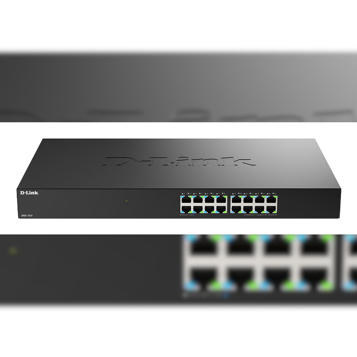 D-Link DLINK DMS-1016/E 16-Port Multi-Gigabit Unmanaged S Image