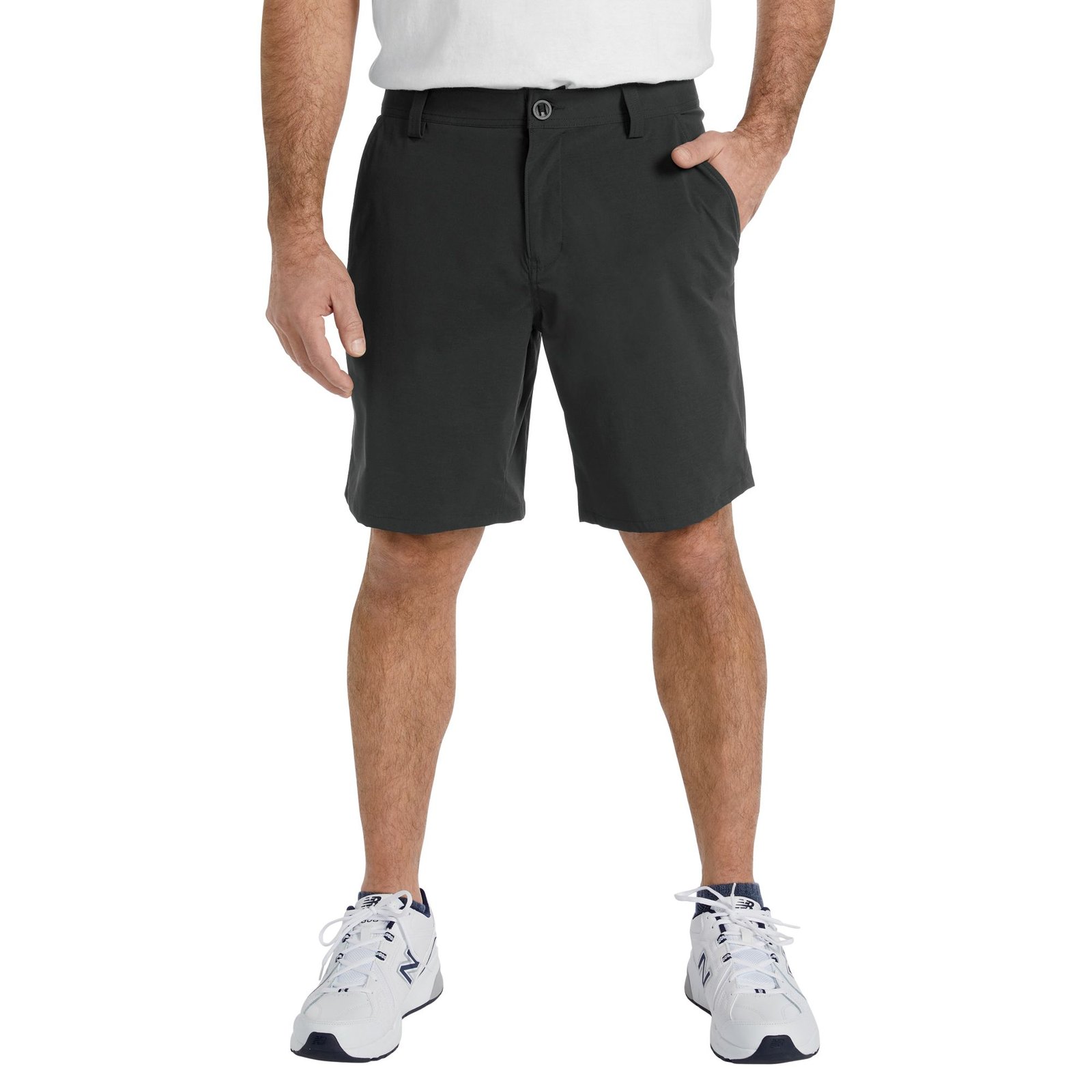 Under Armour Men's Fish Pro 2.0 Shorts (Size 34) Black/Castlerock, Elastine,Polyester