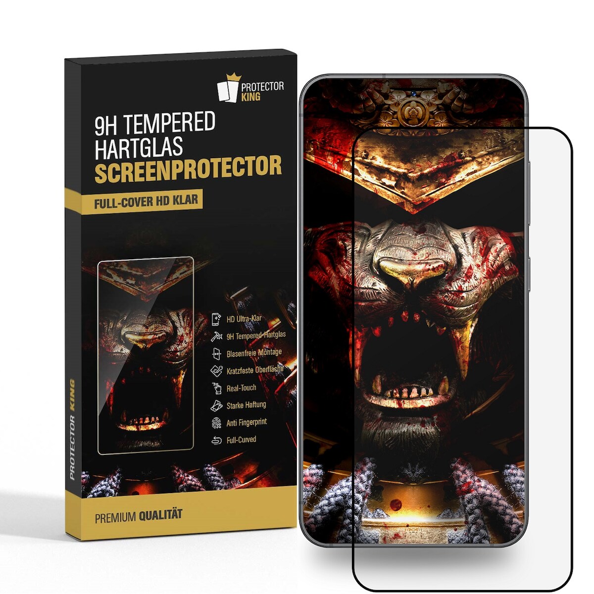 4x 9H Panzerglas für Samsung Galaxy A57 5G Full-Screen HD klar Tempered Glass Displayschutz Schutzglas Screen-Protector Image