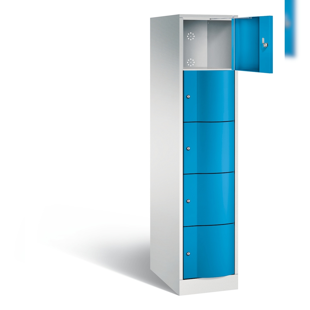 C+P XL-Schließfachschrank Resisto, H1950xB396xT640mm Image