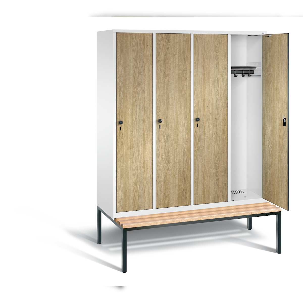 C+P Garderobenschrank Evolo, H2090xB1590xT815mm Image