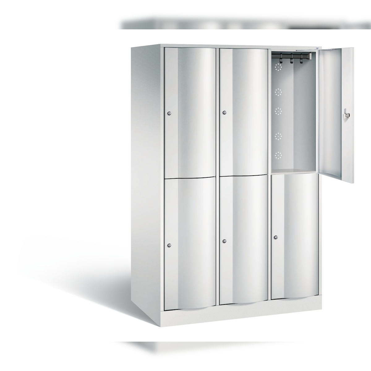 C+P Spind doppelstöckig XL Resisto, H1950xB1148xT640mm Image