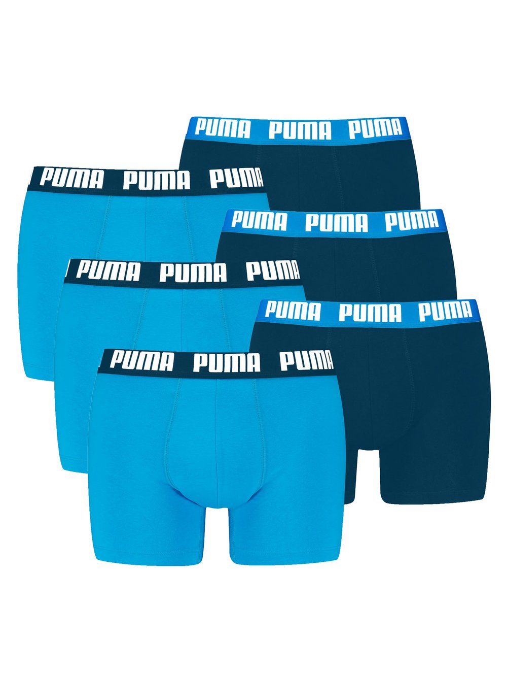 Puma Boxershort 6er Pack Herren hellblau, XXL Image