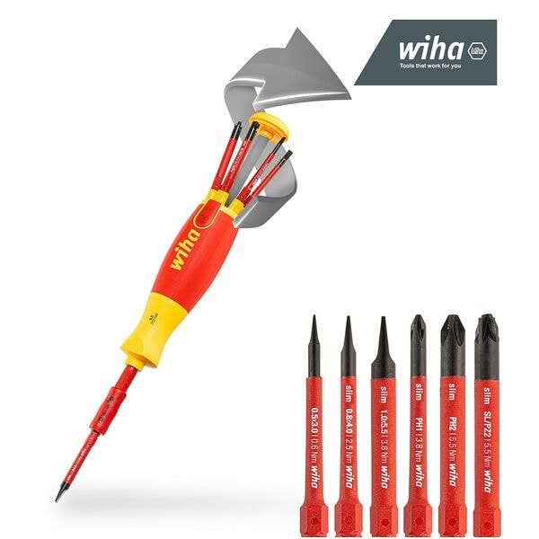 Wiha Schraubendreher-Set »LiftUp elecric SL/PH/PZ/Plus/Minus« 7-tlg. Image