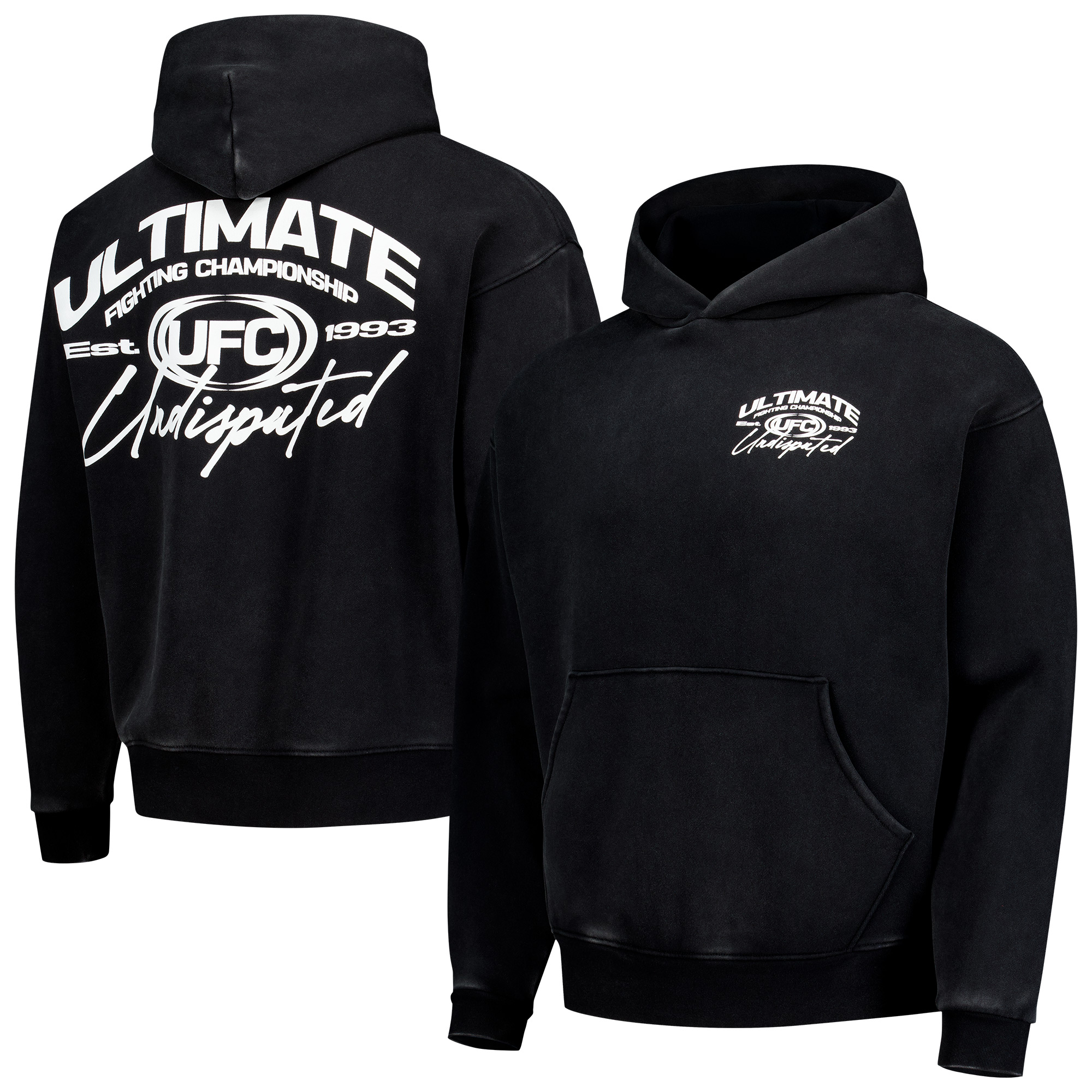 Schwarzer UFC Undisputed Hoodie für Herren Image
