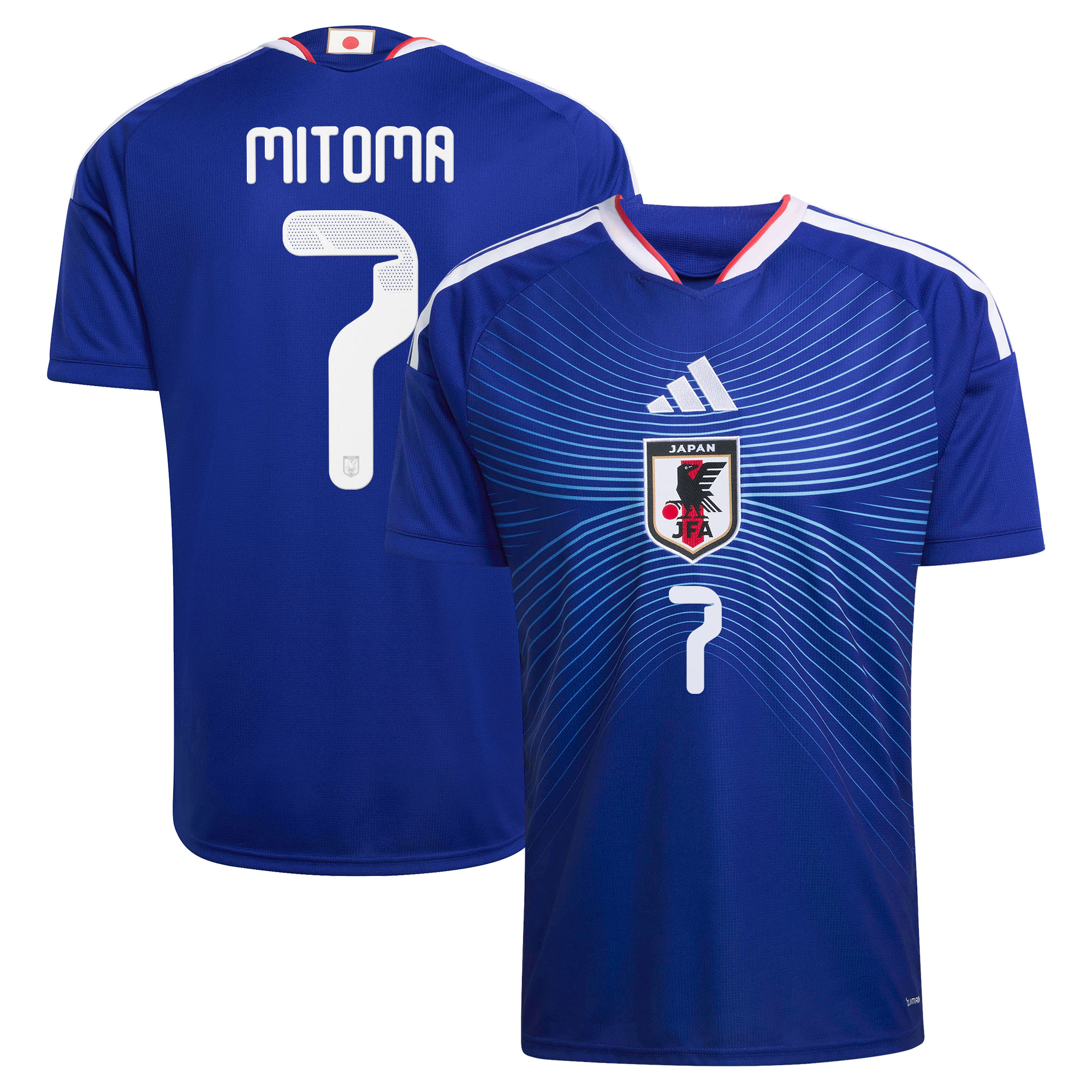 Japan adidas Heimtrikot 2026 mit Aufdruck Mitoma 7 Image