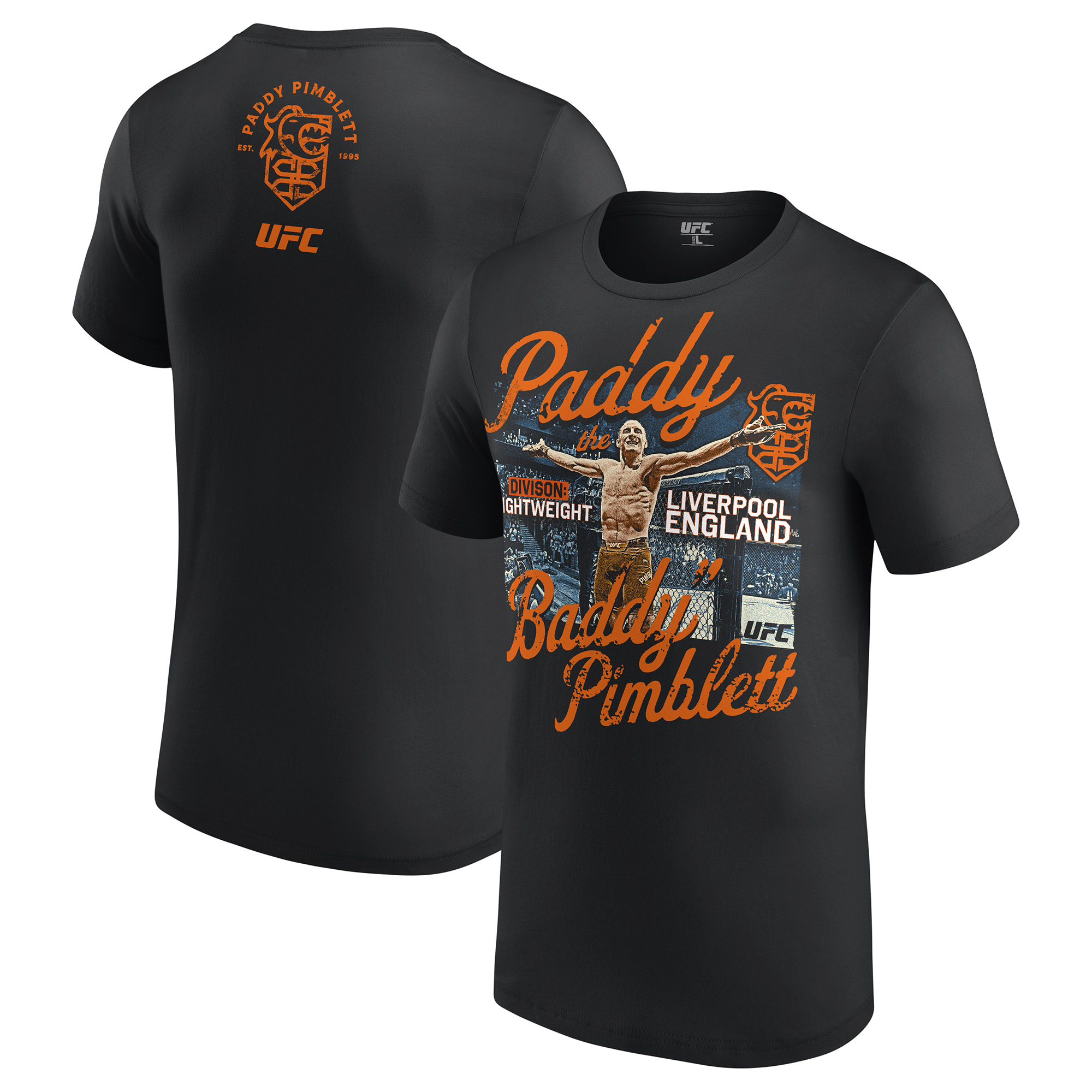 UFC Herren-T-Shirt von Paddy Pimblett (Liverpool) Image