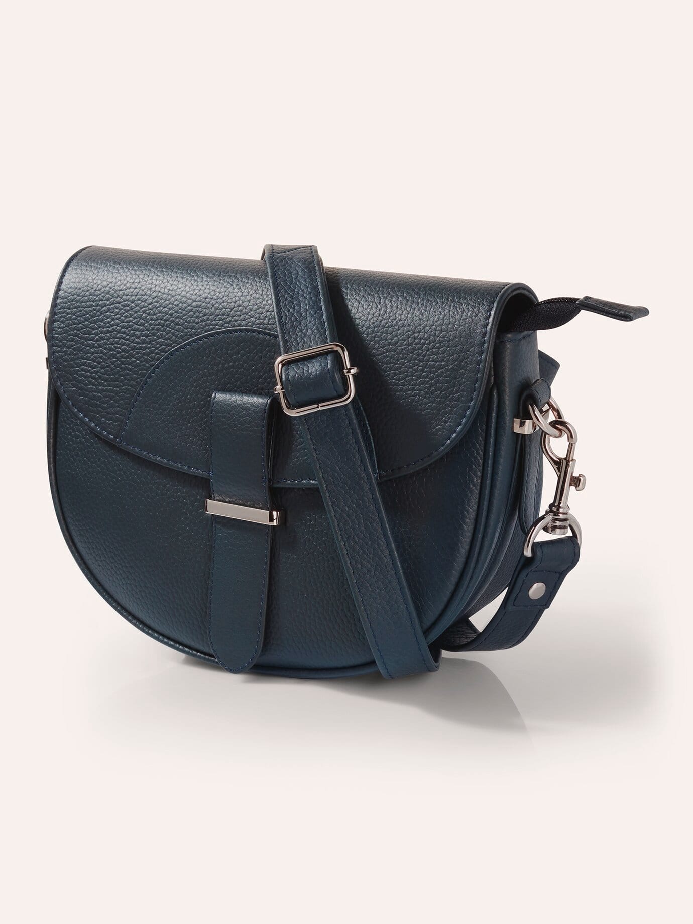 Walbusch Damen Leder Handtasche Blau noch offen: Muster