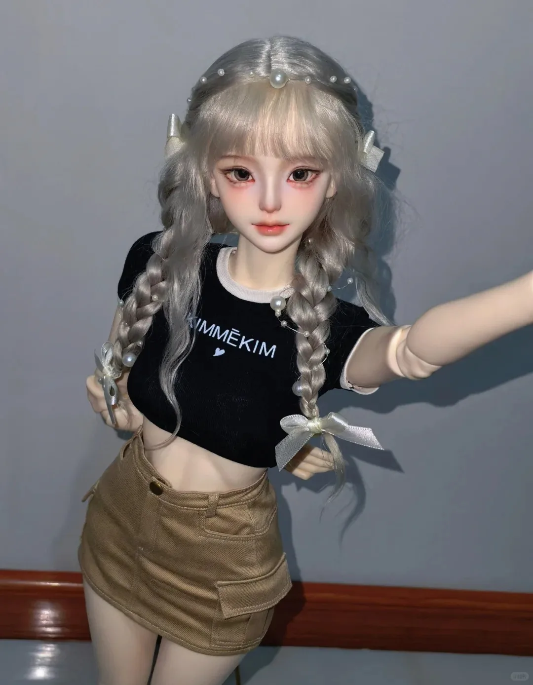 Neue 62cm BJD SD Puppe 1/3 Xiaozhu weiblicher Körper Mädchen Selena Gelenkpuppe Premium Harz Hot Girl Spot-Make-up
