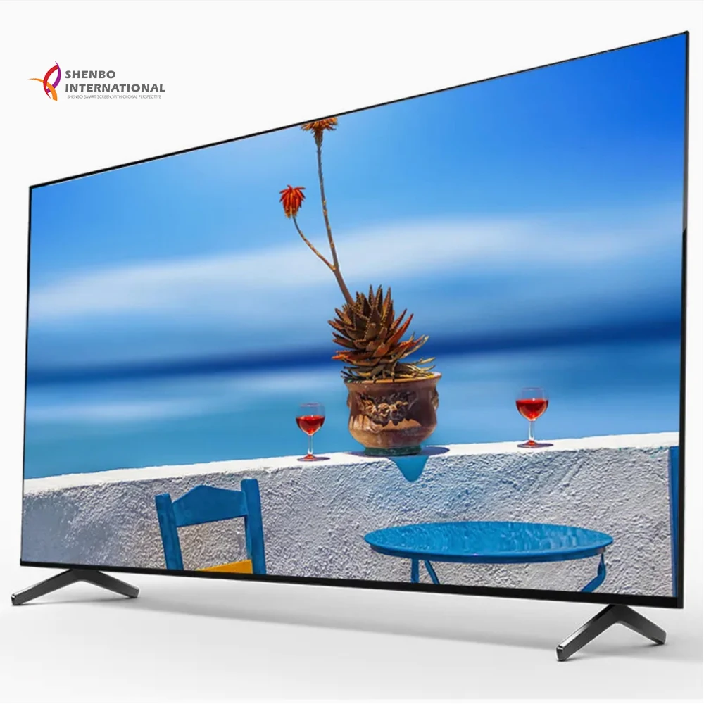 Großer 120-Zoll-4K-UHD-Rahmenloser Android-Smart-TV-LED-Bildschirm für öffentliche Betrachtungsveranstaltungen Image