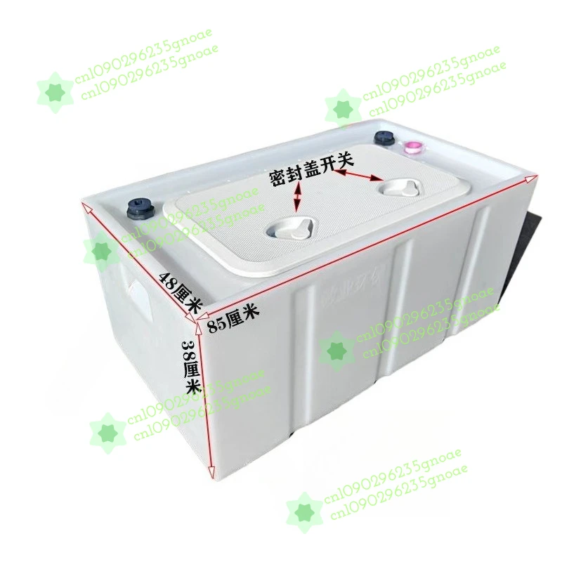 Kofferraum Trolley 100L130L horizontale Clamshell-Fischbox 180L Live-Fischtransport modifizierter auslaufsicherer Wassertank Image