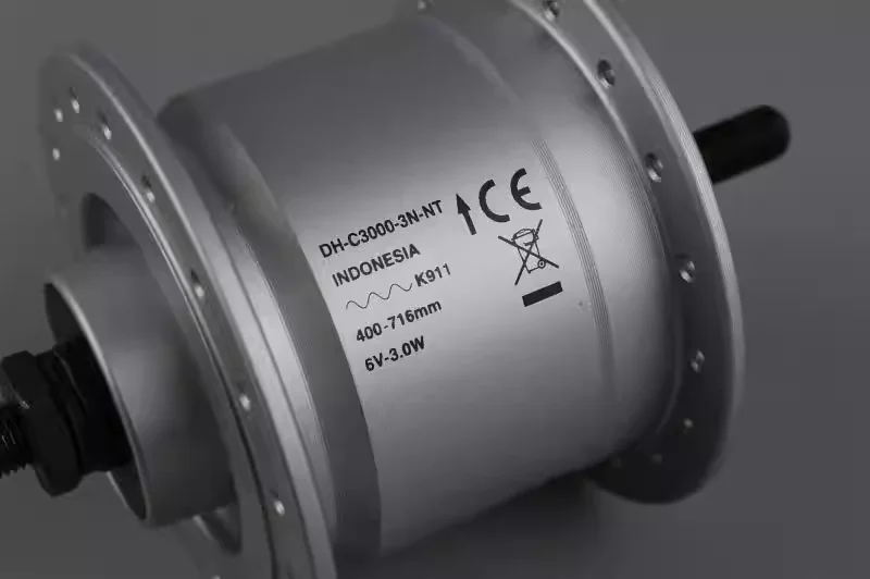 FÜR SHIMANO DH-C3000 Front Dynamo Hub 6 V 3 W Dynamo Hub V-Brake Hub 36 Löcher Mountainbike touring Bike Dynamo Hub Image