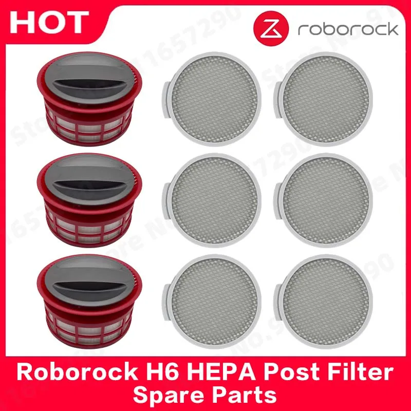 Roborock H6 HEPA Nachfilter Ersatzteile Handstaubsauger Kabelloser Staubsauger Ersatz-Staubbeutel Zubehör Image