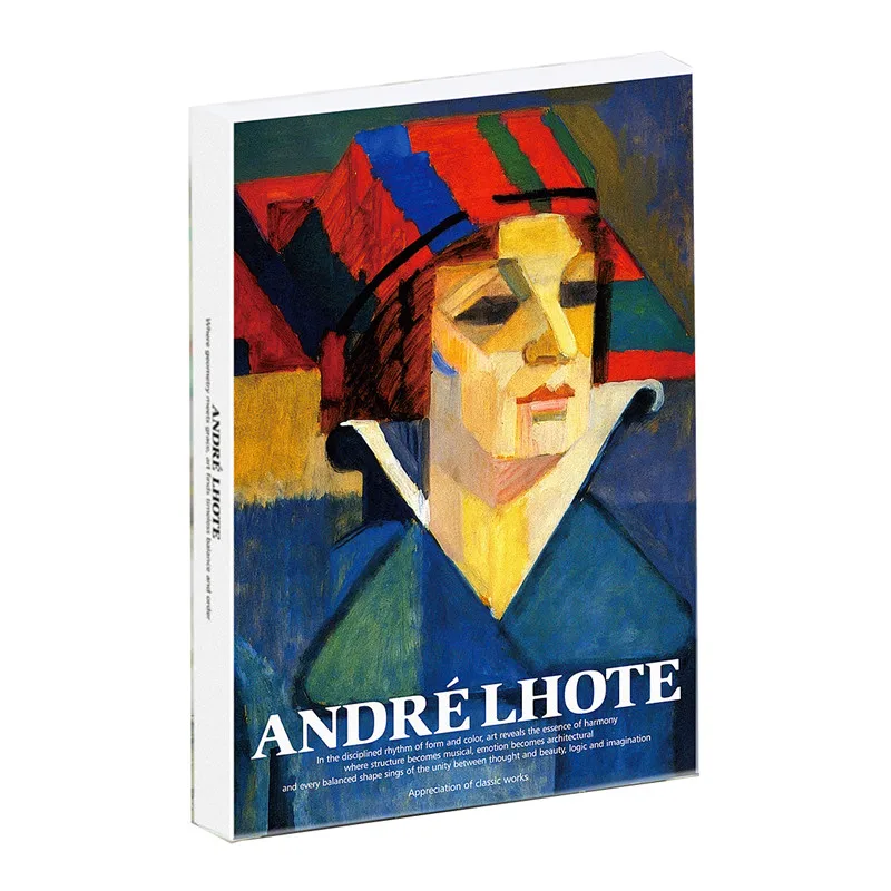 30 Blatt/Set Andre Lhote Ölgemälde Postkarten Künstler-Serie Grußkarten Kunstbild Wunschkarte Geschenk Nachricht DIY Dekoration Image