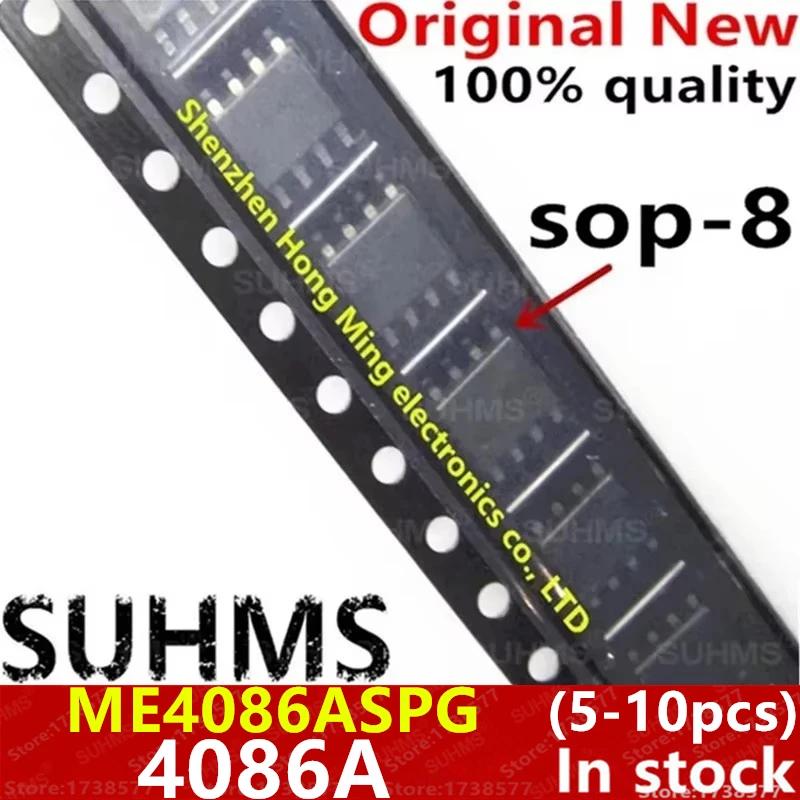 (5-10 Stück) 100 % neu ME4086ASPG ME4086A 4086A sop-8 Image