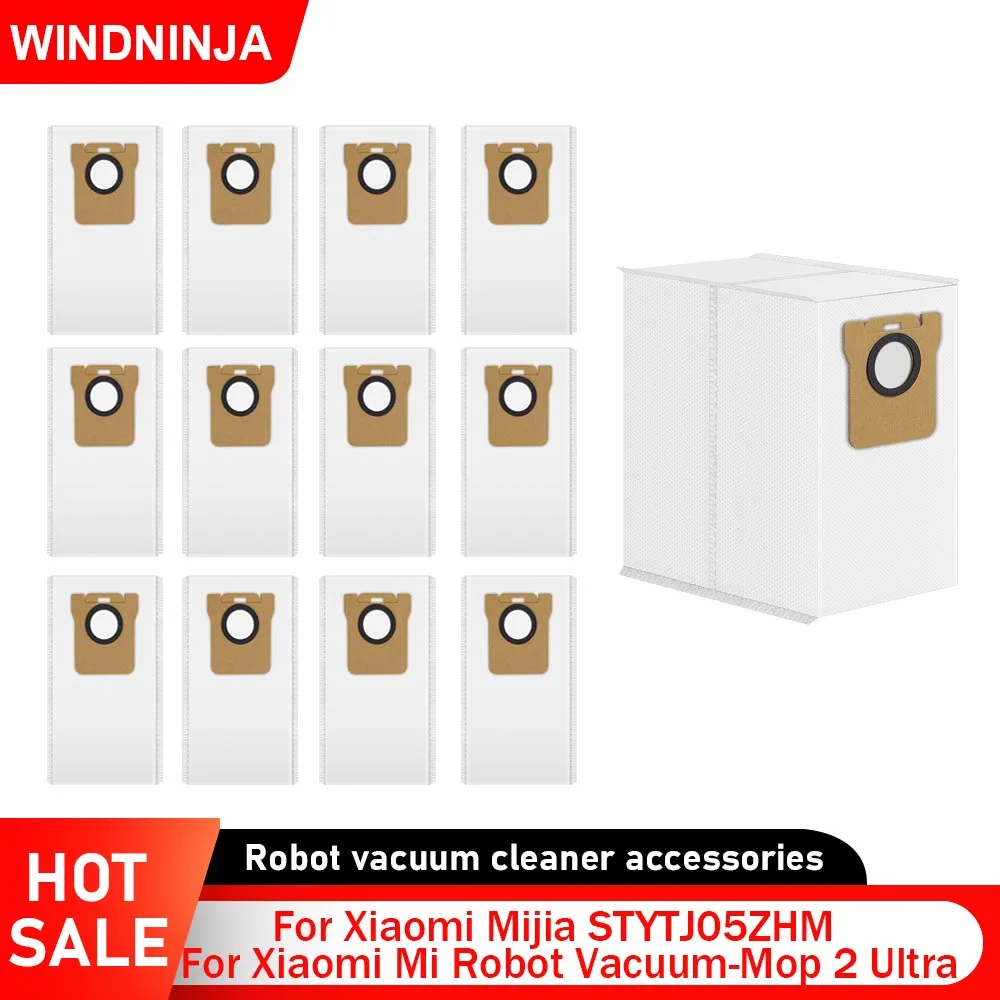 Dust Bag For Xiaomi Mi Robot Vacuum-Mop 2 Ultra Mijia STYTJ05ZHM Robot Vacuum Cleaner Accessories Dust Collection Bag Spare Part