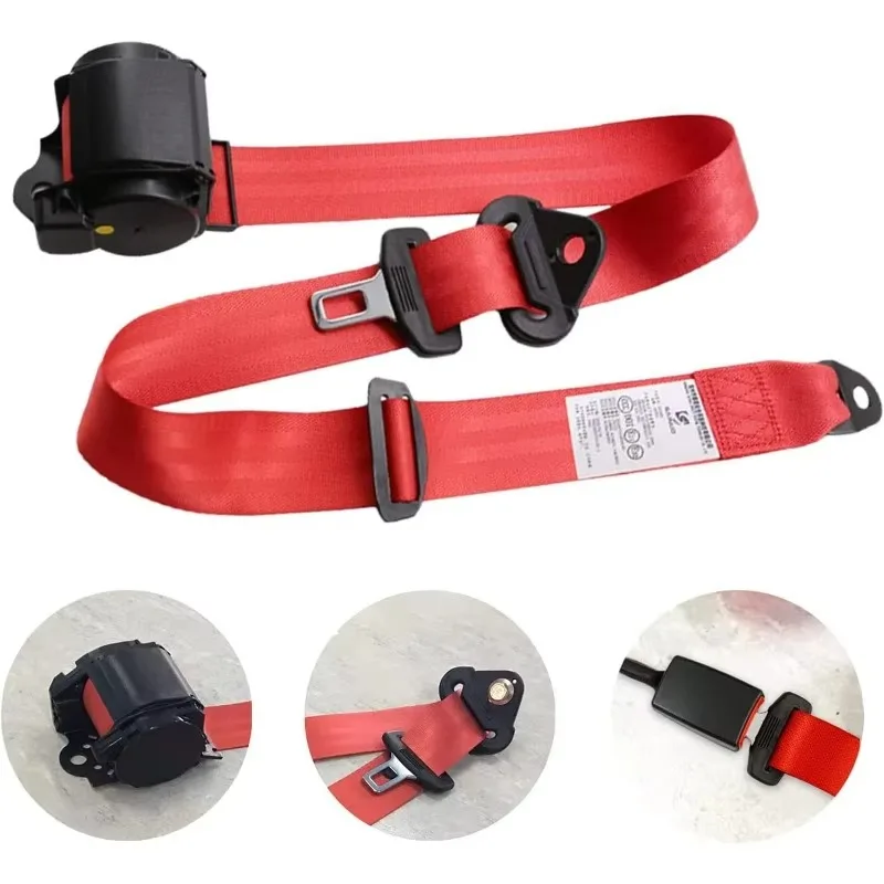 3-Punkt-Autositzgurt, einziehbarer Notfallverriegelung, Auto-Sicherheitsgurt, Fahrer-Sicherheitsgurt, Autoteile, Autoersatzteile Image