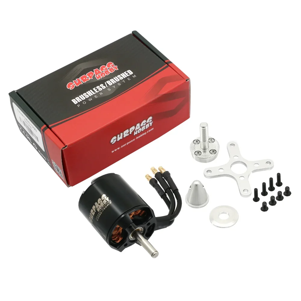 SURPASS HOBBY 2826 C3548 790KV/900KV/1100KV Bürstenloser Motor für RC Starrflügelsegelflugzeug RC Flugzeug