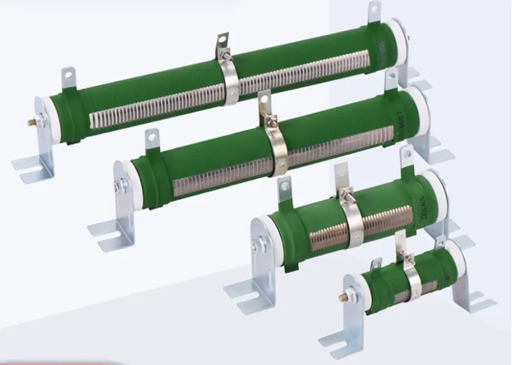 1/2/5/10/20/30/50/100/150/200/300/500 Ohm 25/50/100/150/200/300/500-1500W Watt Variabler Widerstand Einstellbarer Drahtgewickelter Rheostat Image