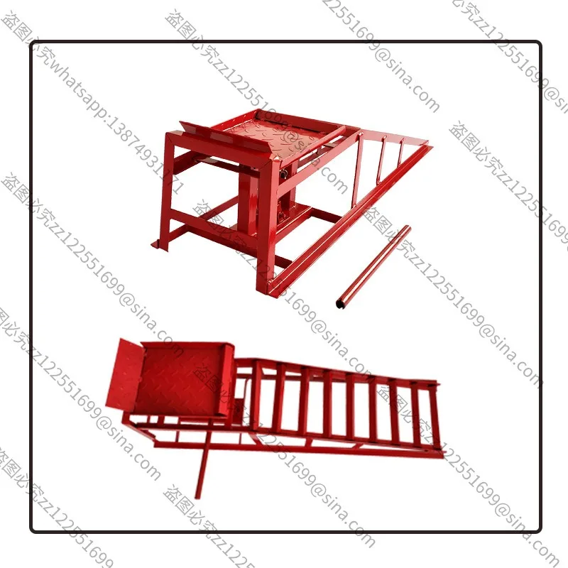 Geeignet für Autoreparatur und Wartung RampPlate 3T Hydraulic Jack Climbing Frame Tool Car Lift Bracket LiftRamp Bracket Image