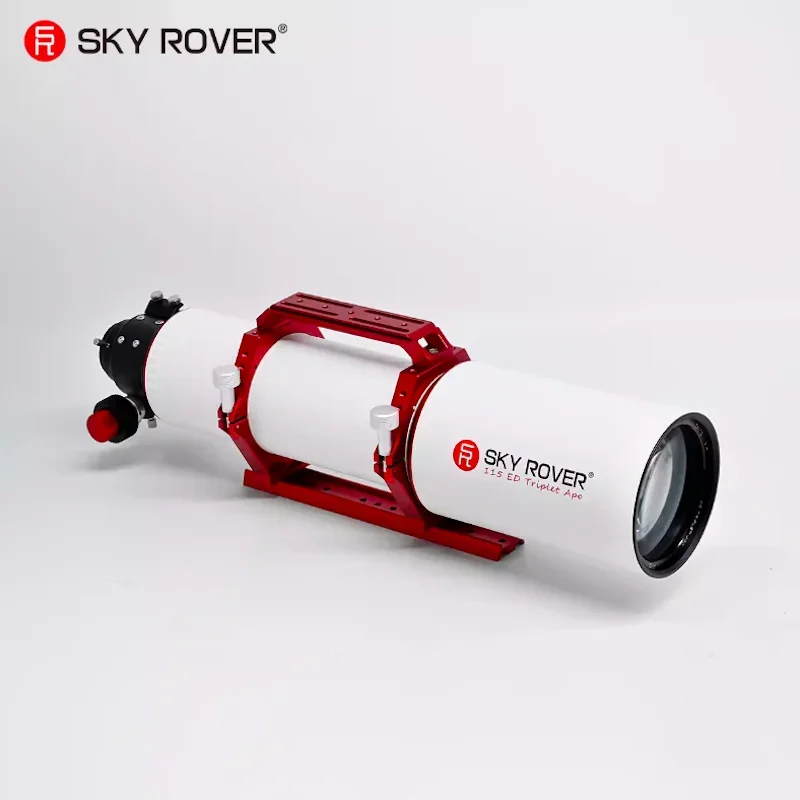 SkyRover 115 mm ED Triplet APO Teleskopobjektiv F/7 Achromatisch für astronomische Beobachtung und FMC Astrofotografie Image