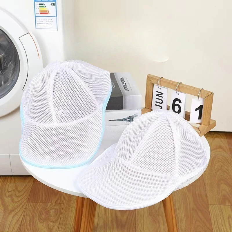 2025Washing cap bag TEMU baseball cap washer household laundry accessories anti-deformation hat holder