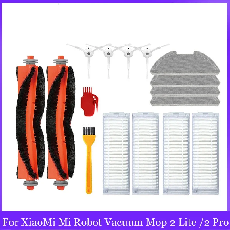 Für XiaoMi Mi Robot Vacuum Mop 2 Lite/2 Pro / MJSTL / MJST1SHW Hauptseitenbürste Hepa-Filter Mopp Colth Ersatzteile Zubehör Image