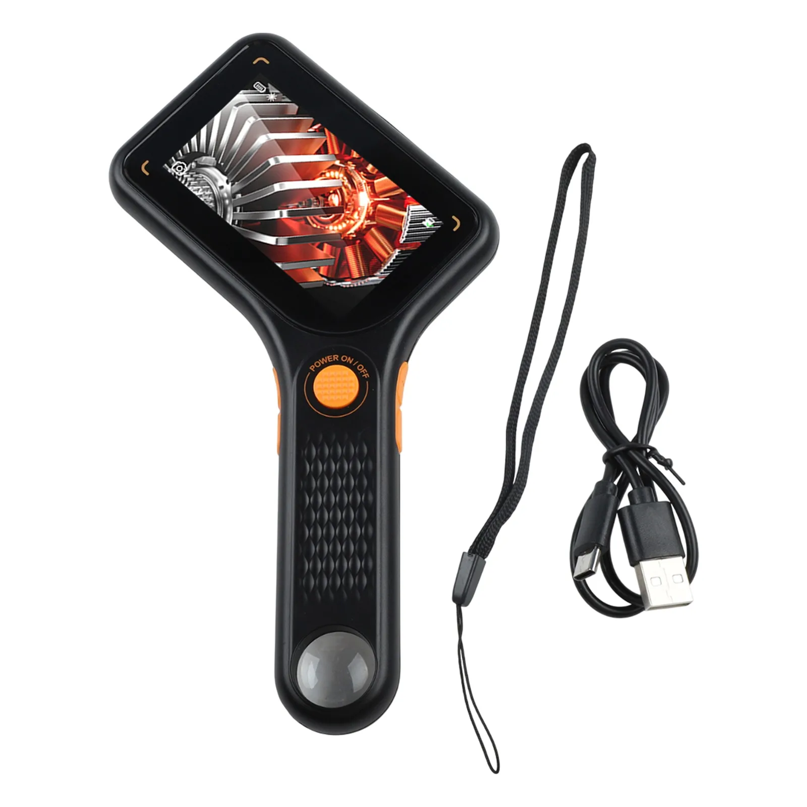 Handheld-Digitalmikroskop 500X mit 3-Zoll-IPS-Display und 8 LED-Leuchten für Sammler und detaillierte Objektprüfung Image