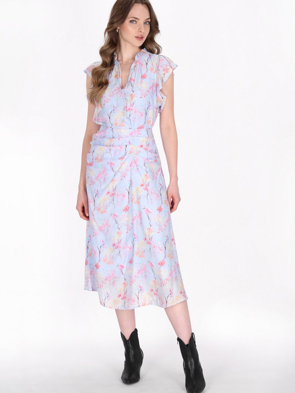 Dreimaster Bluse Damen hellblau, L Image