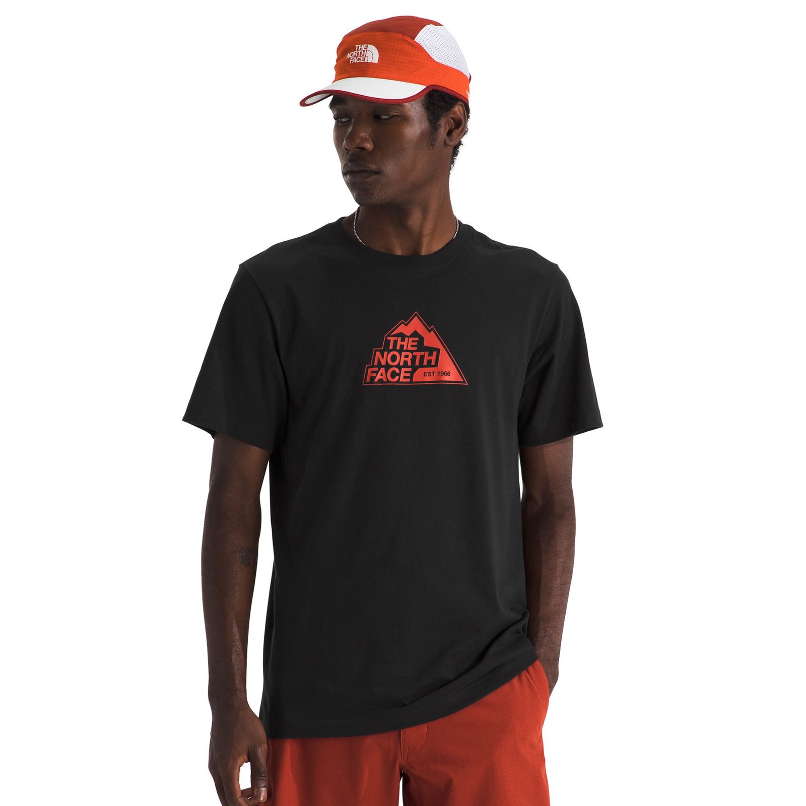 The North Face Men's Since '66 Regular Short-Sleeve Tee (Size XXXL) Black/Black, Cotton