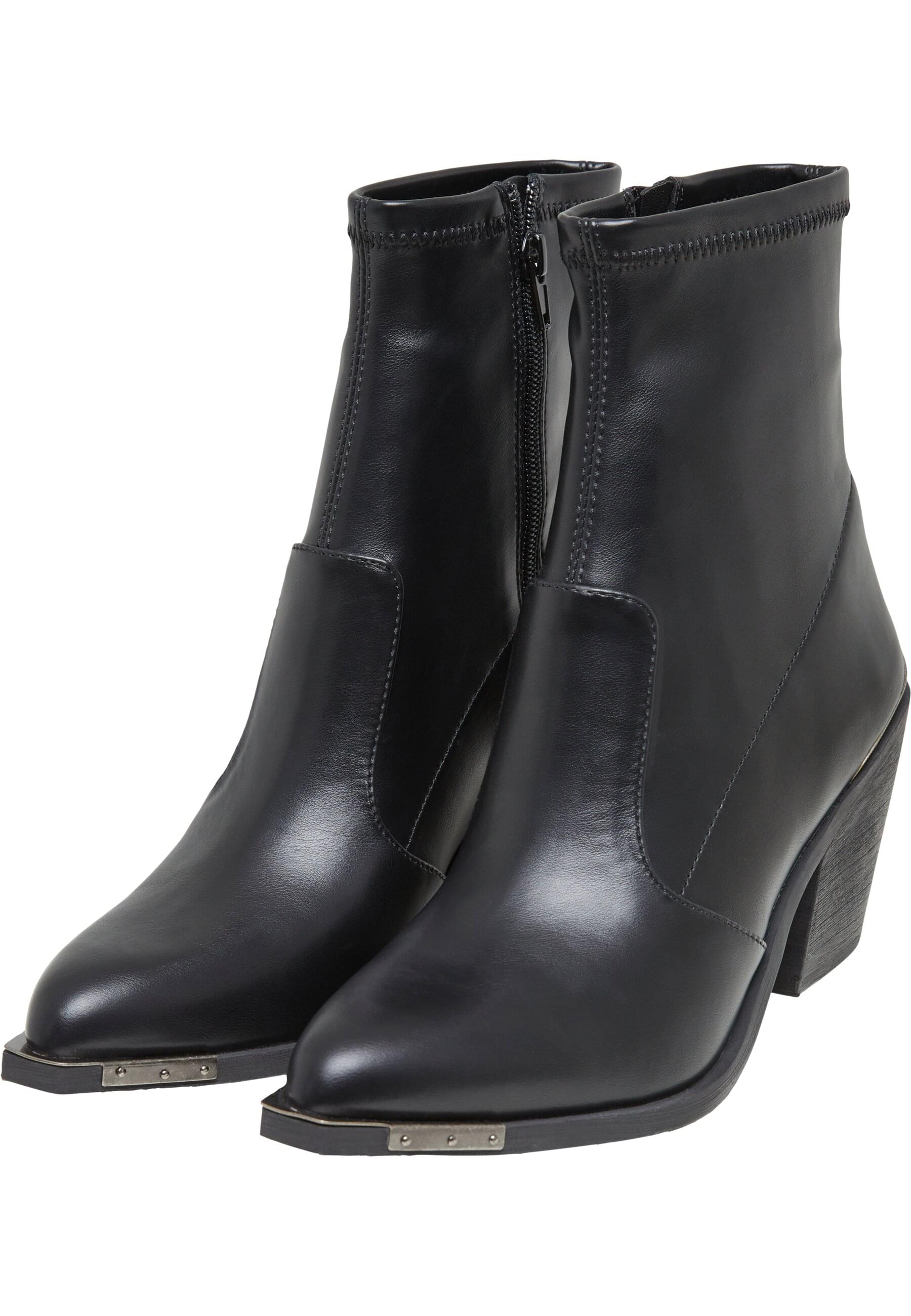 Stiefel BUFFALO "Buffalo west boot lo", Damen, Gr. 41, schwarz, Kunstfaser, unifarben, Schuhe Stiefel