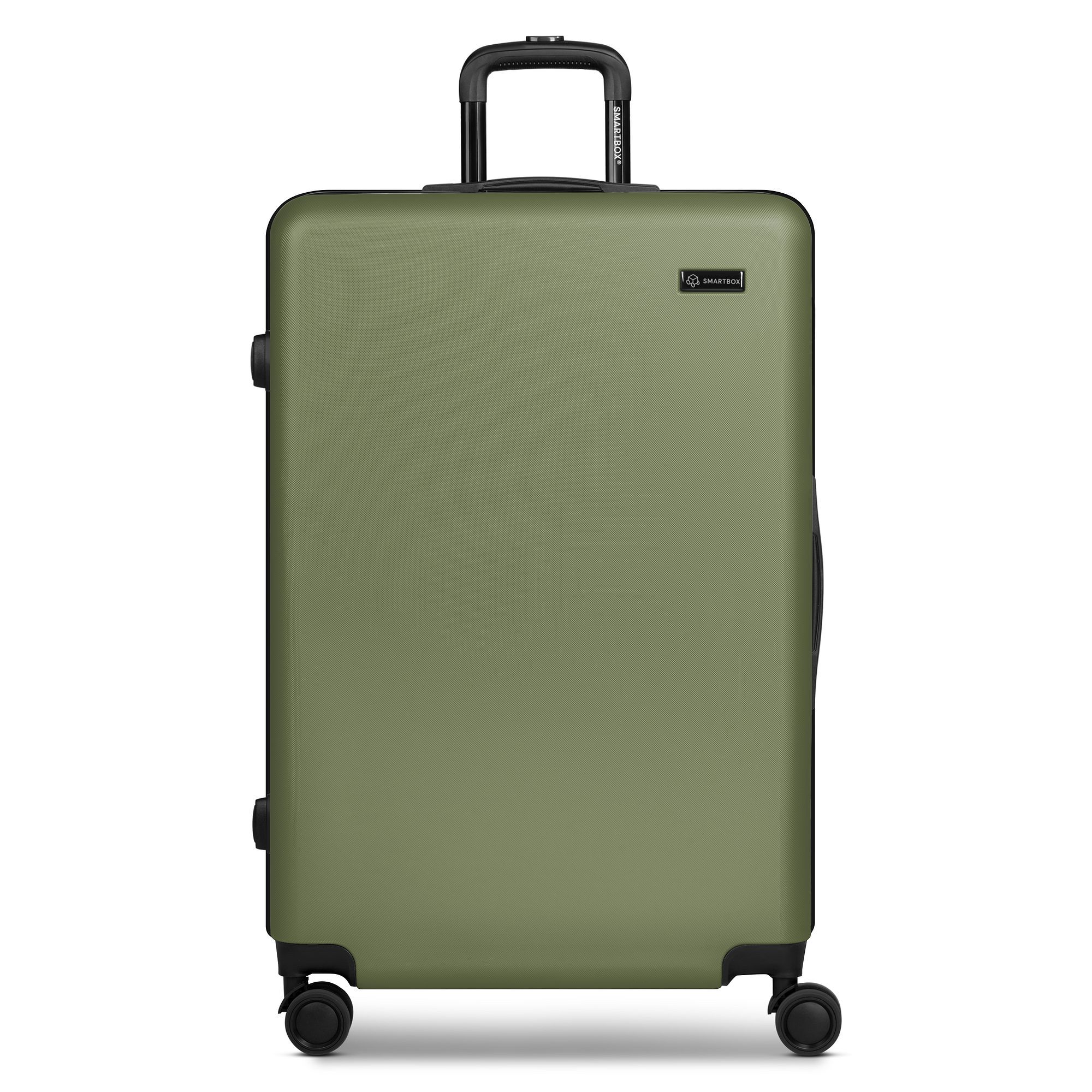 Trolley SMARTBOX "Edition 05 4 Rollen Trolley 76 cm", Gr. 101 l, oliv, ABS, Koffer