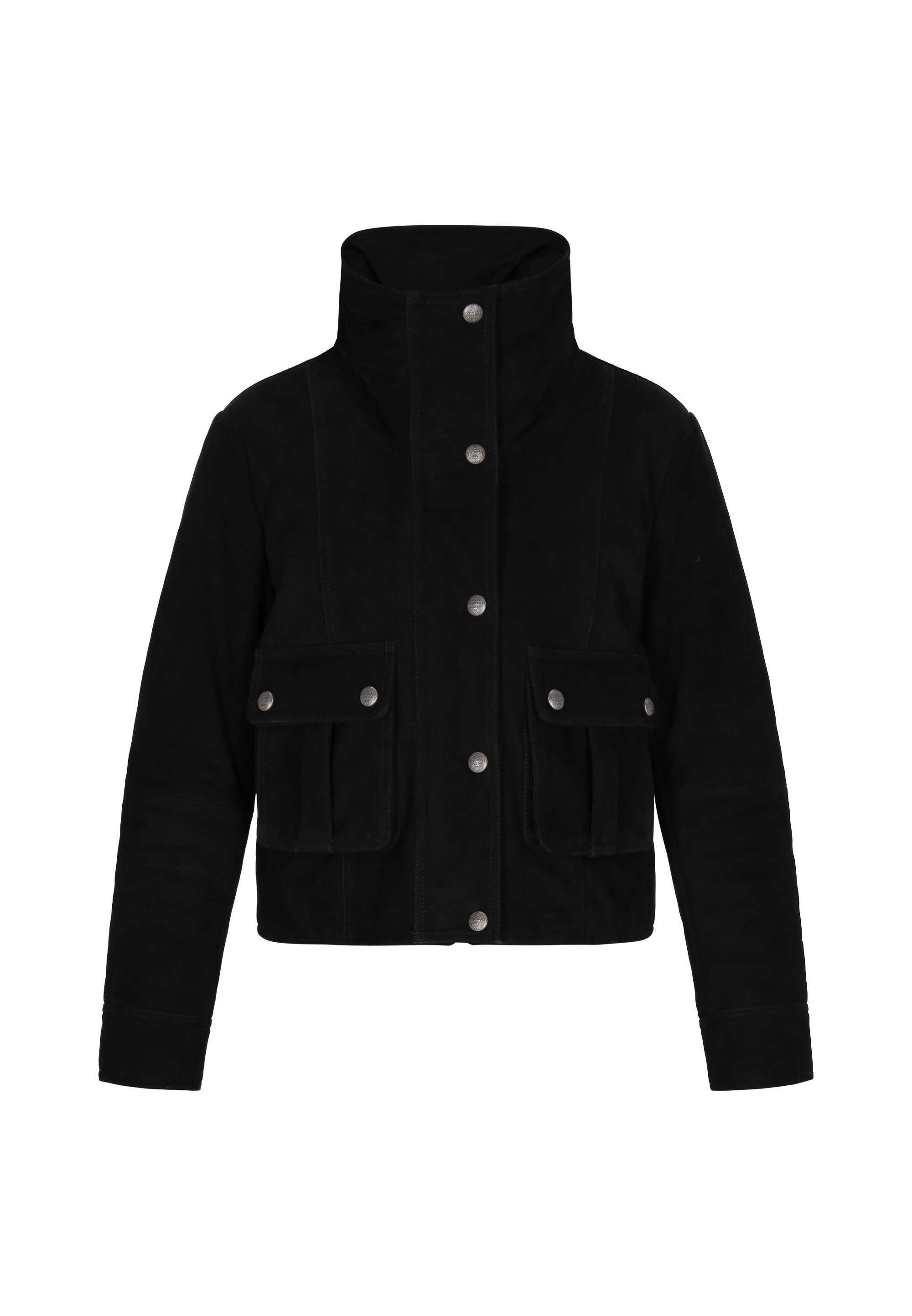 Dreimaster Jacke Frauen Schwarz S
