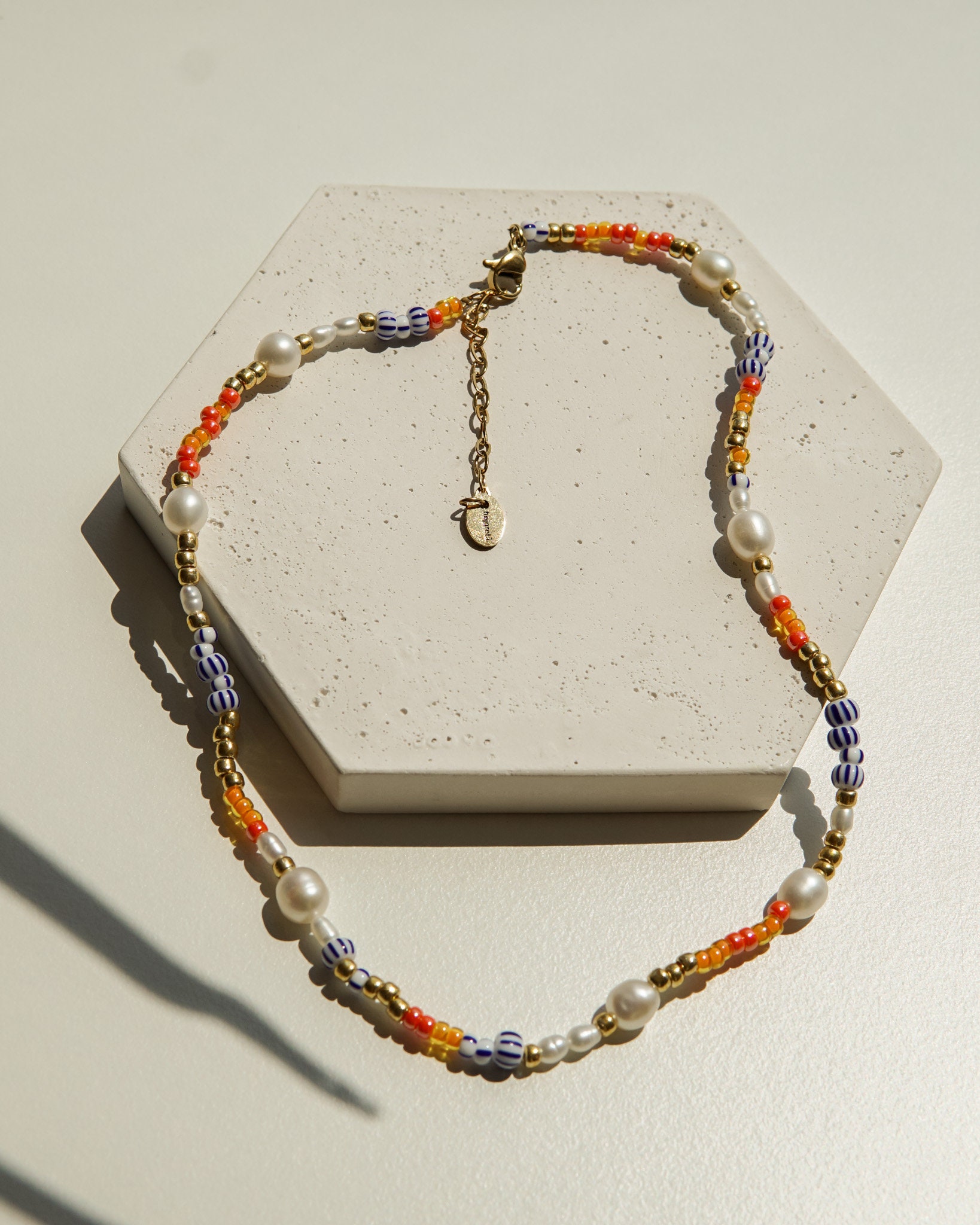 Collana girocollo di perle, collana con perle, collana di perle d'acqua dolce, girocollo con vere perle d'acqua dolce, girocollo di perle, collana di