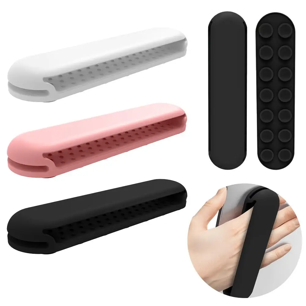 Support de tablette portable en Silicone, poignée universelle pour téléphone portable, sangle à ventouse, dragonne antidérapante pour téléphone portable, IPad, tablette Kindle