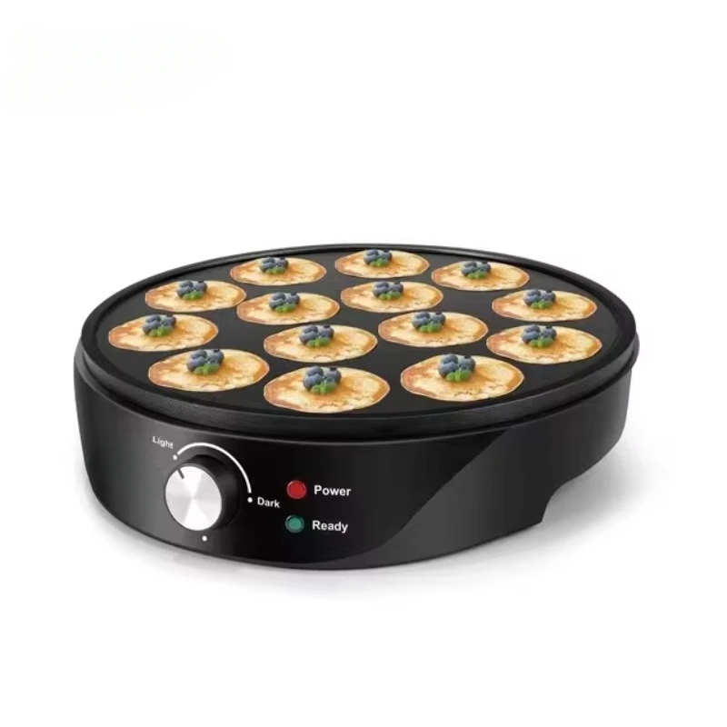 SF-6071 Professionelle Küche, 220 V, antihaftbeschichtete Kochplatte, rund, automatisch, elektrisch, Mini-Pfannkuchenmaschine