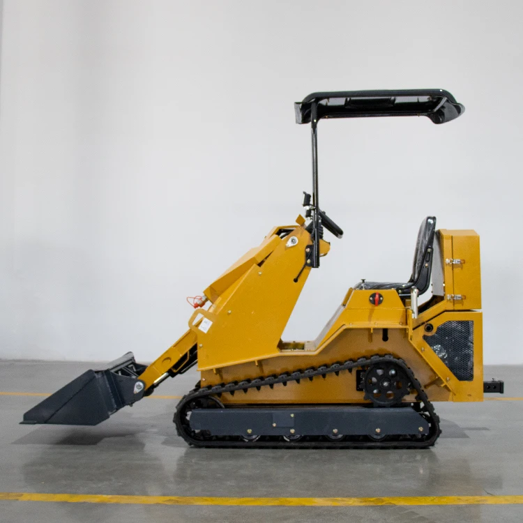 Fabrikpreis CE EPA Euro5 Diesel Haus- und Garten-Raupenlader TN390 750kg 800kg Mini Kleiner Kompaktlader Image