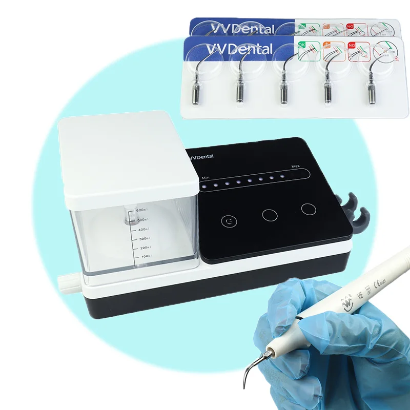 Dental Ultraschall Piezo Elektrische Ohne licht Scaler Für Specht/EMS Zahnmedizin Stuhl Instrument Zahn Reinigung 600 ml Flasche Image
