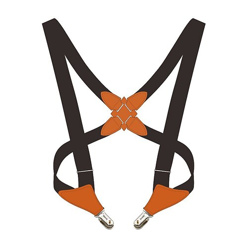 Verstellbare Hosenträger mit seitlichem Clip für Herren – klassischer Stil, langlebig, bequem für formelle, legere und Hochzeitsgarderobe Image