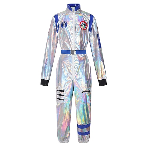 Karneval 2026 Pilot Karneval Kostüm Overall Lustiges Kostüm Erwachsene Herren Halloween Karneval Party Halloween Einfaches Karnevalskostüm Verkleiden Image