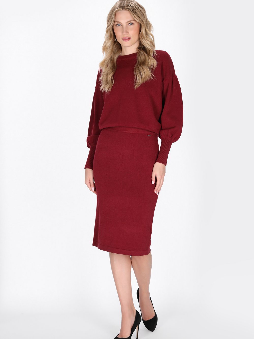 Dreimaster Rock Damen bordeaux, M/L Image