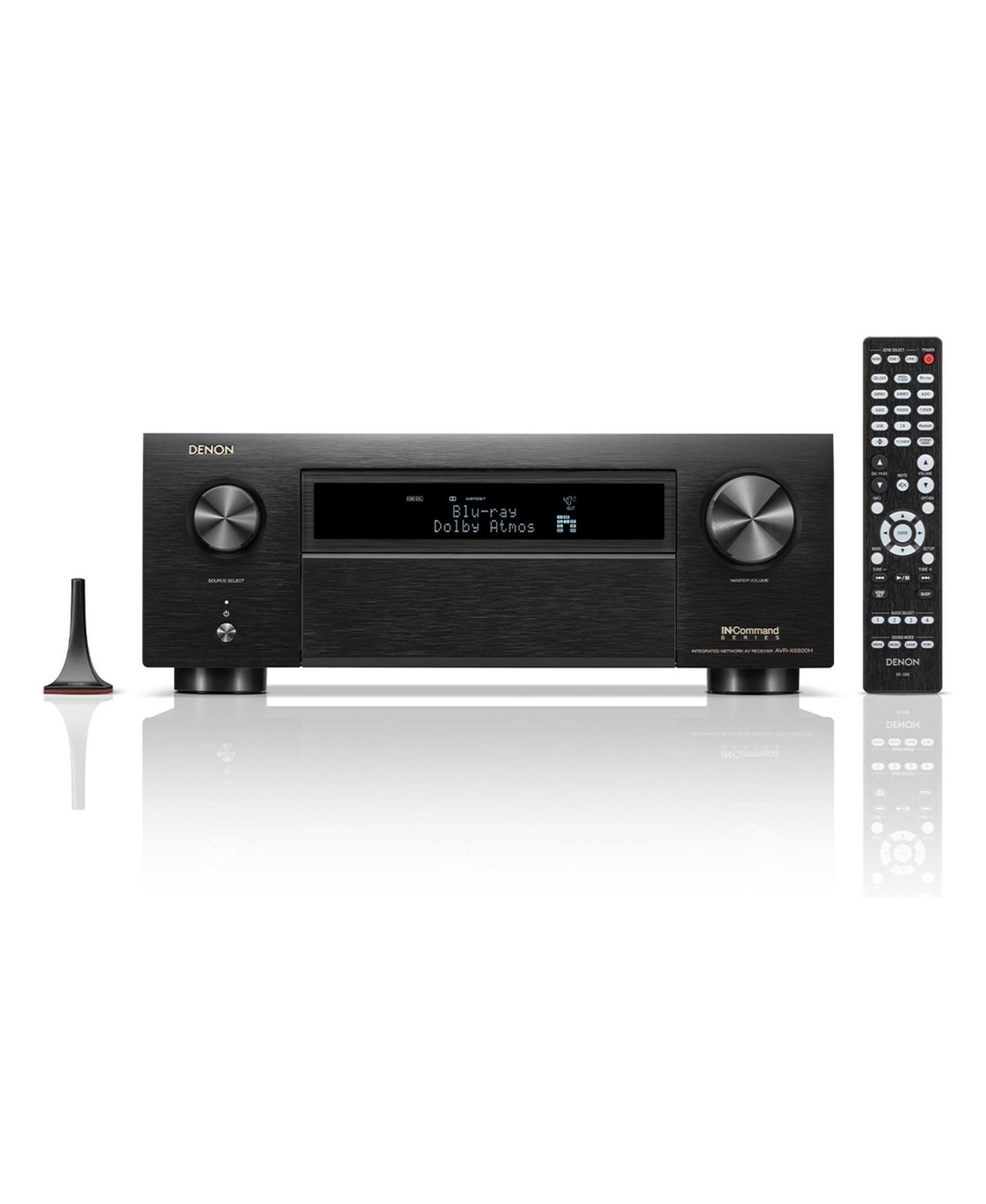 Denon Avr-X6800H 11.4-Channel 8K Home Theater Receiver with Dolby Atmos/Dts:X and Heos Built-In - Black