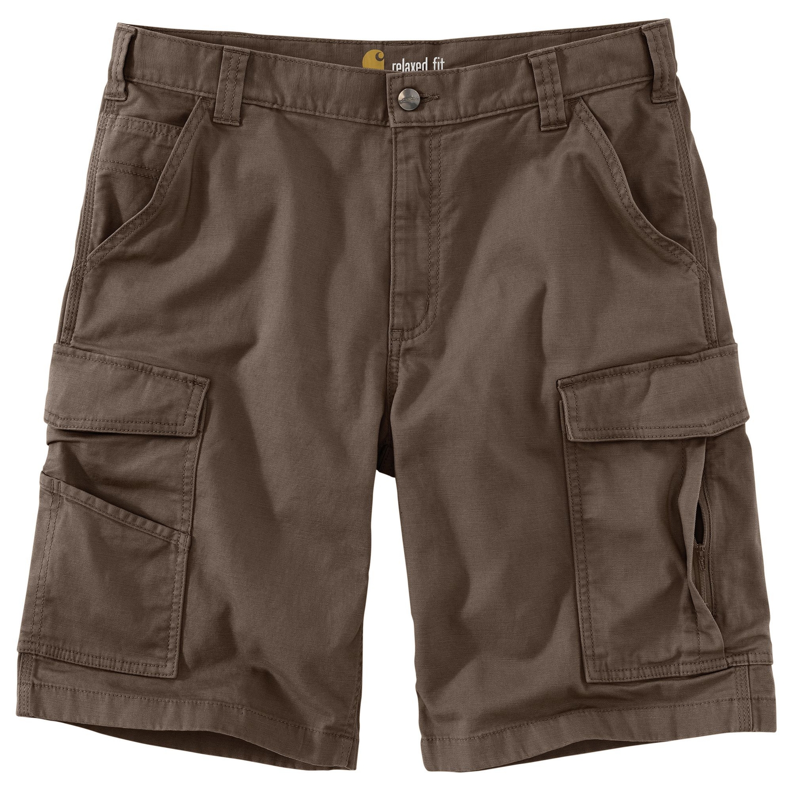 Carhartt Men's Relaxed 11" Rigby Cargo Short (Size 34) Tarmac, Cotton,Spandex