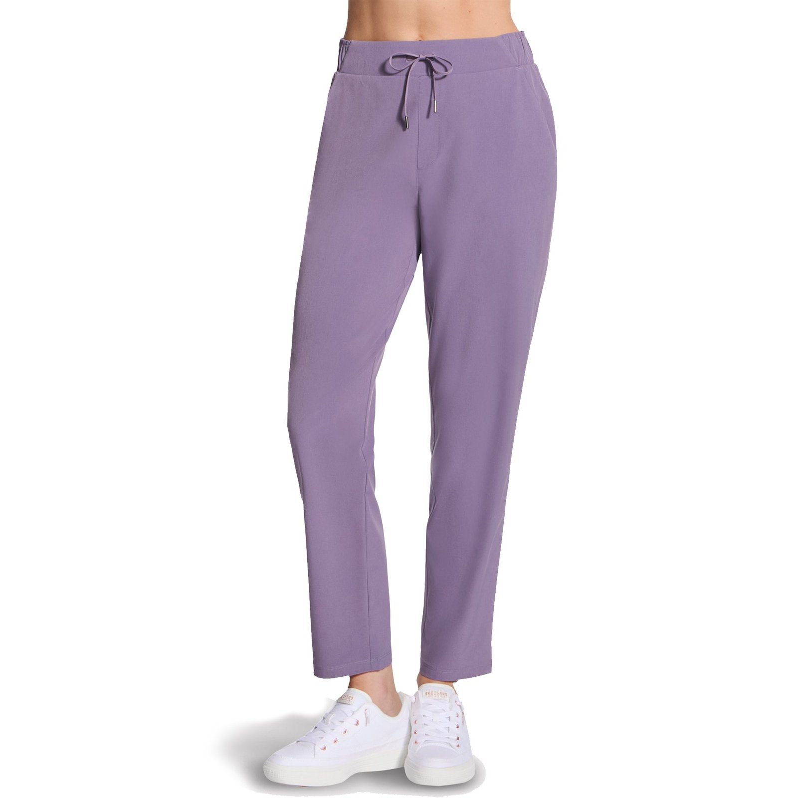 Skechers Women's Slip-Ins GoWalk Uptown Pant (Size S) Purple Sage, Nylon,Spandex
